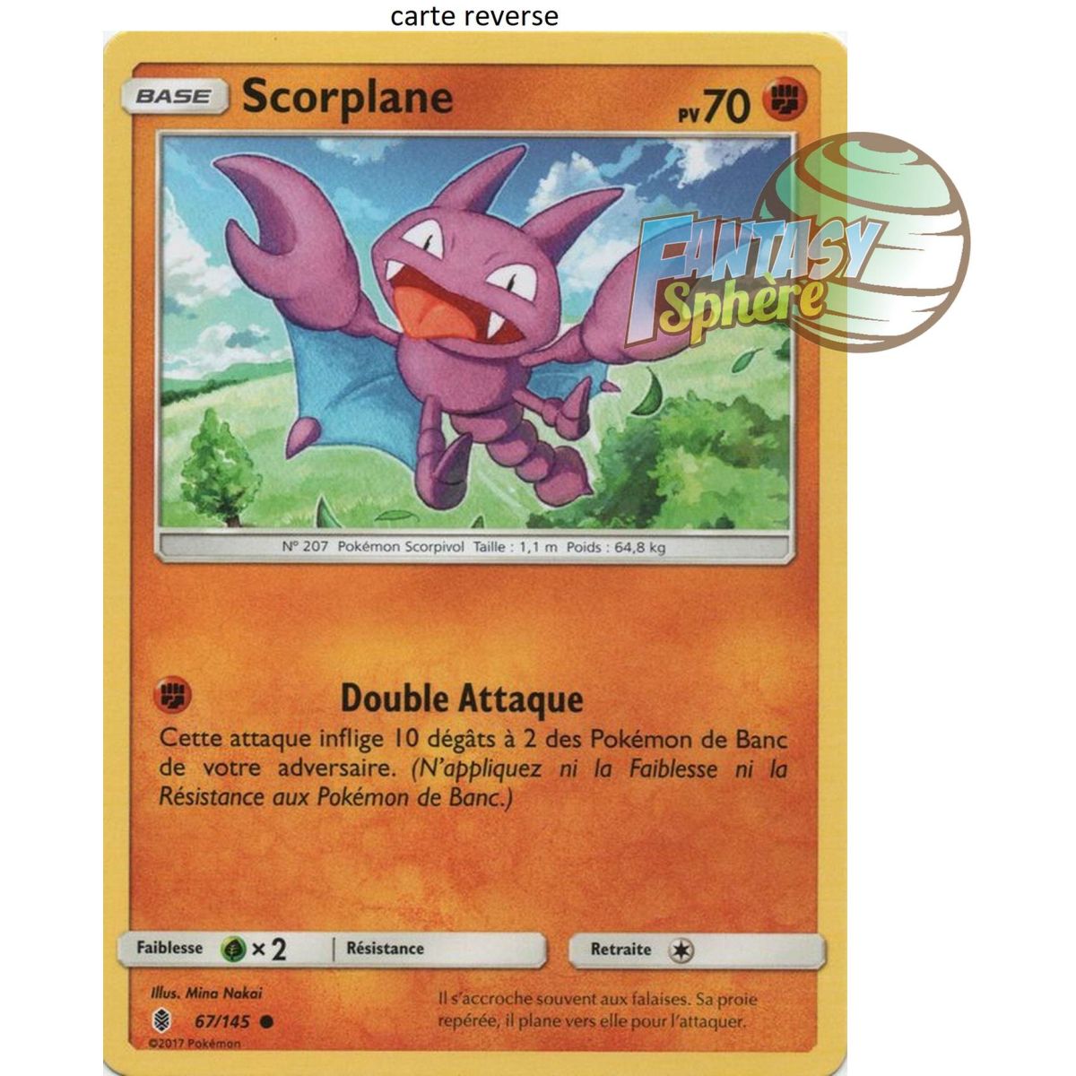 Item Scorplane - Reverse 67/145 - Soleil et Lune 2 Gardiens Ascendants