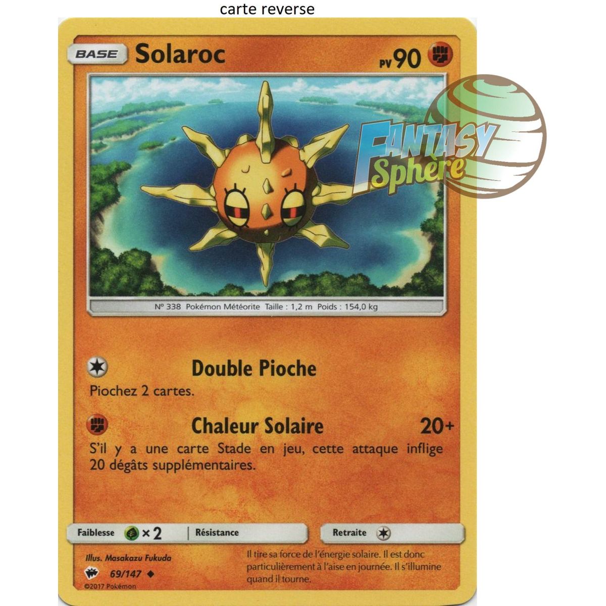 Item Solaroc - Reverse 69/147 - Soleil et Lune 3 Ombres Ardentes