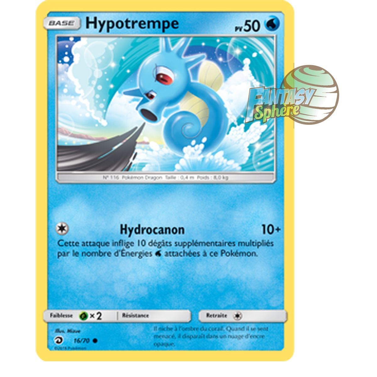 Item Hypotrempe - Reverse 16/70 - Soleil et Lune 7.5 Majesté des Dragons