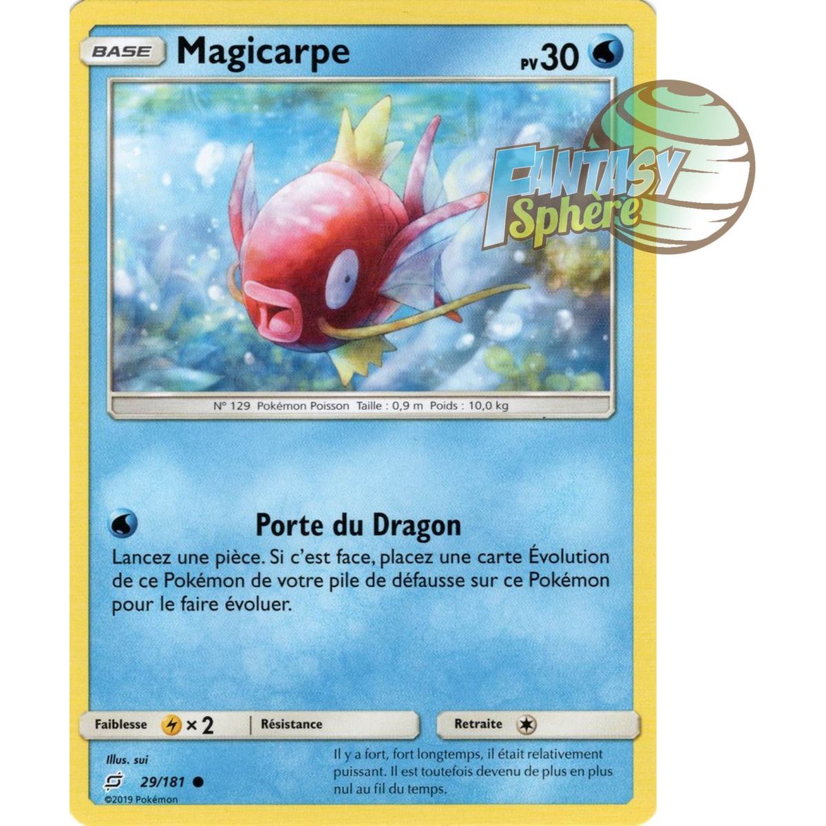 Item Magicarpe - Commune 29/181 - Soleil et Lune 9 Duo de Choc