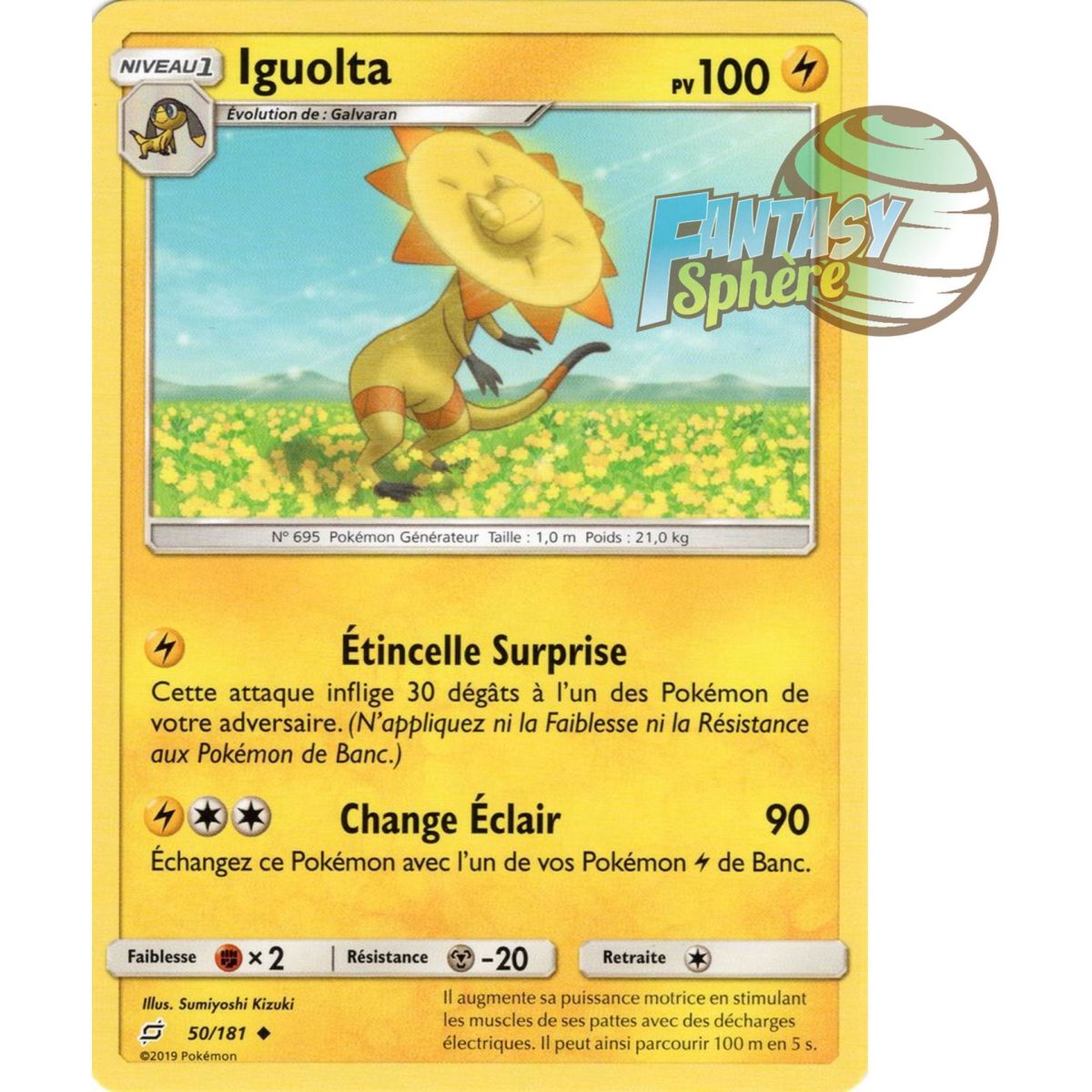 Item Iguolta - Peu commune 50/181 - Soleil et Lune 9 Duo de Choc