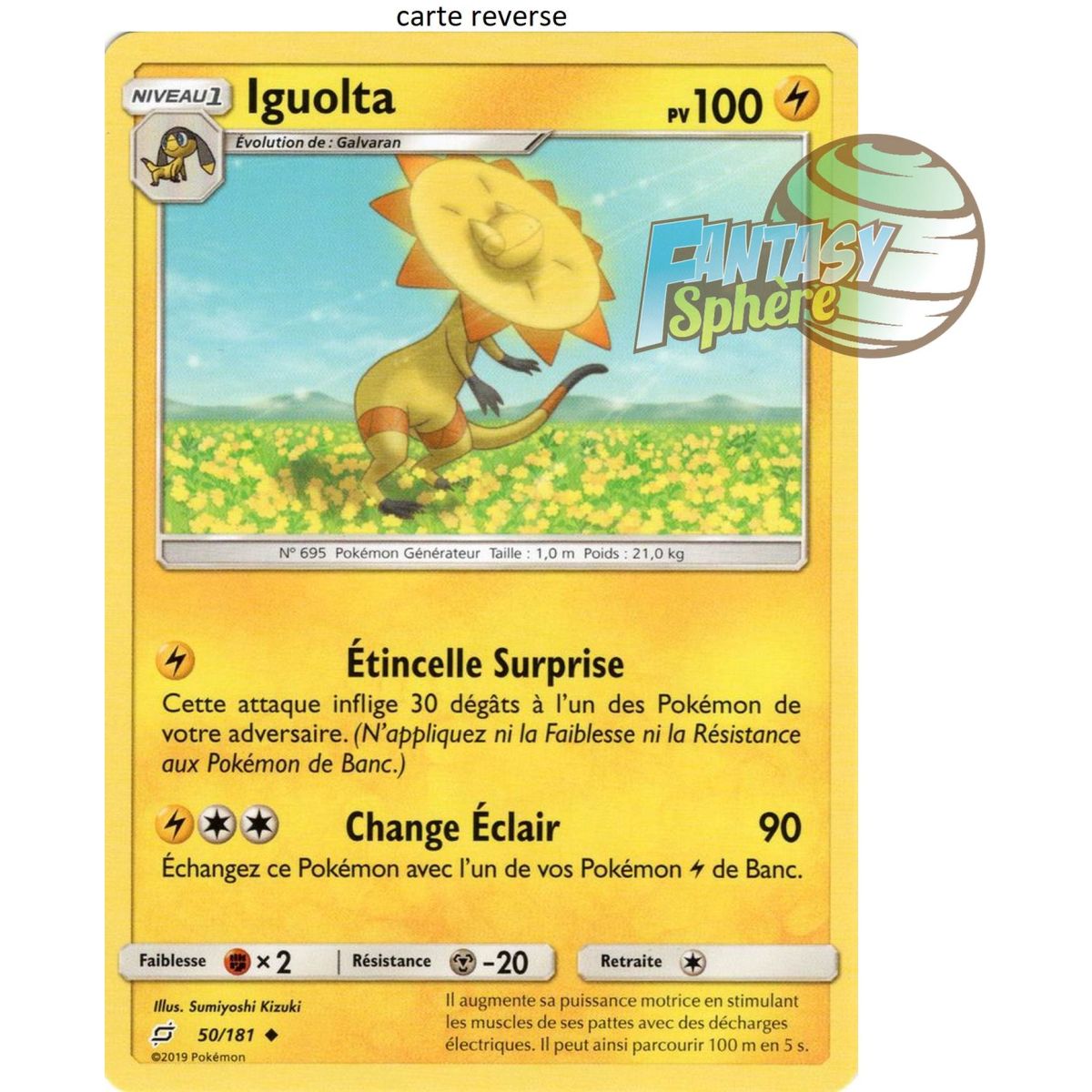 Item Iguolta - Reverse 50/181 - Soleil et Lune 9 Duo de Choc