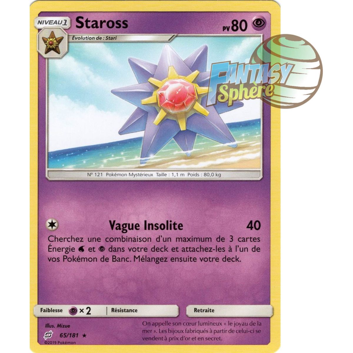 Item Staross - Rare 65/181 - Soleil et Lune 9 Duo de Choc