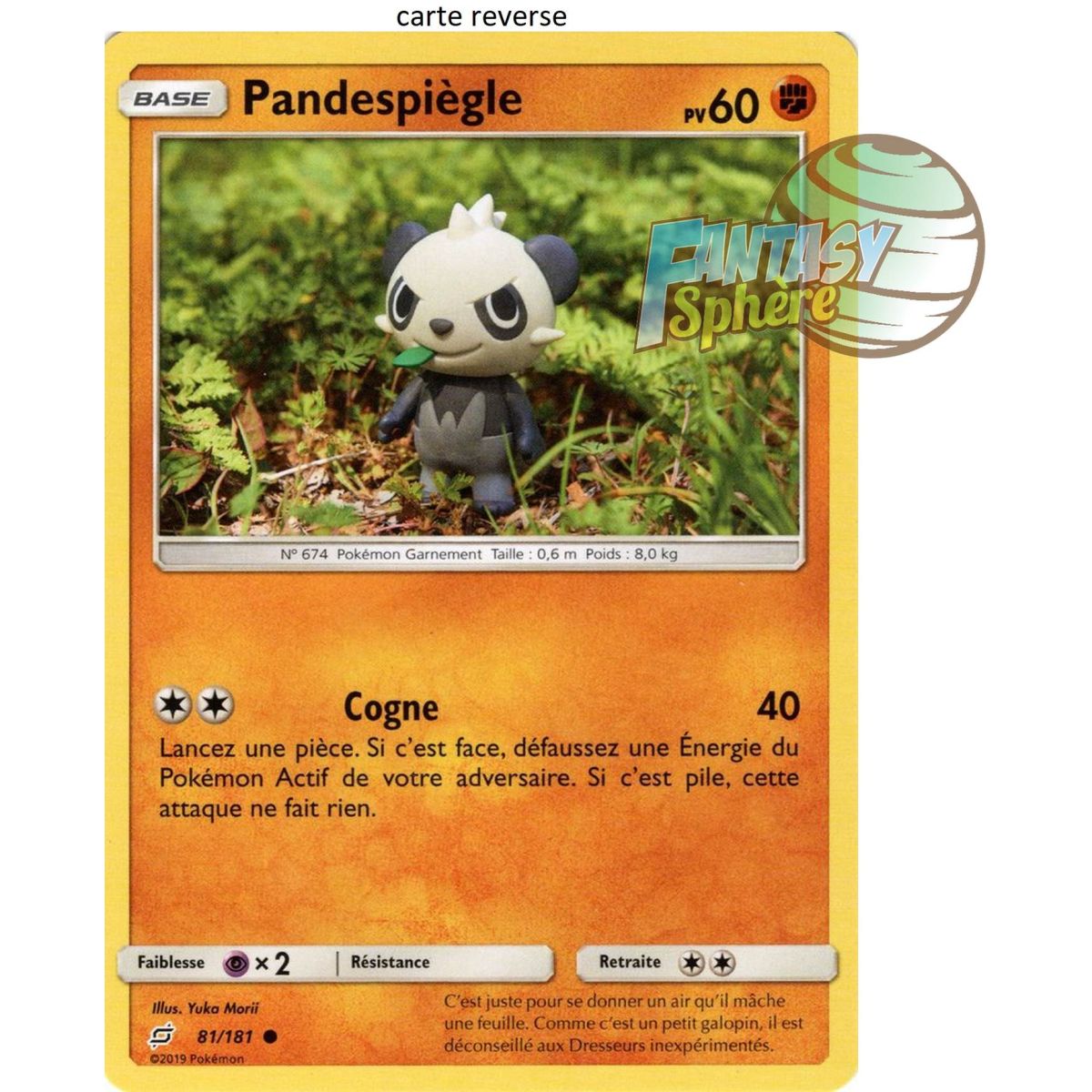 Item Pandespiègle - Reverse 81/181 - Soleil et Lune 9 Duo de Choc