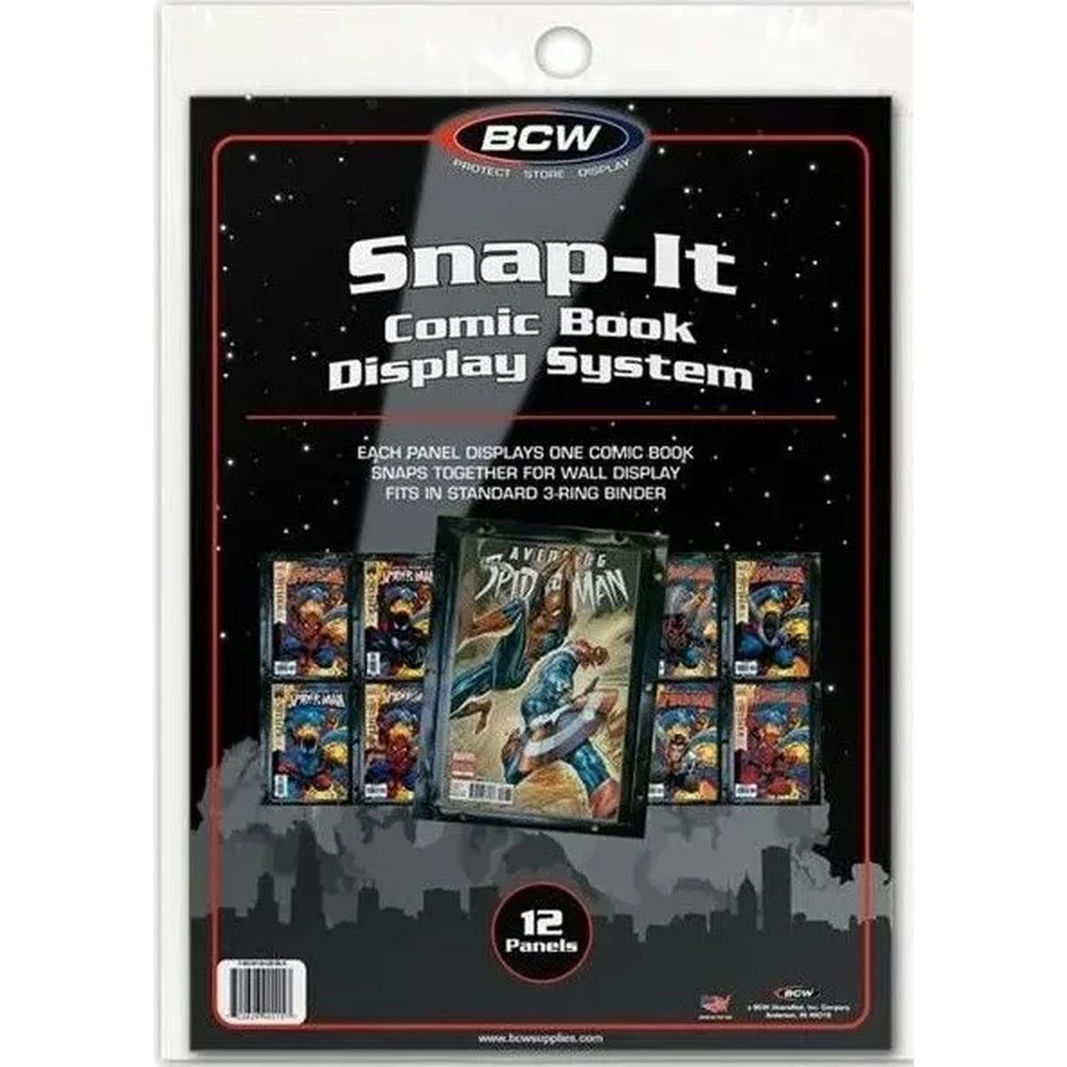 Snap-it -  Comic Book Snap-It - Black - BCW - (12)