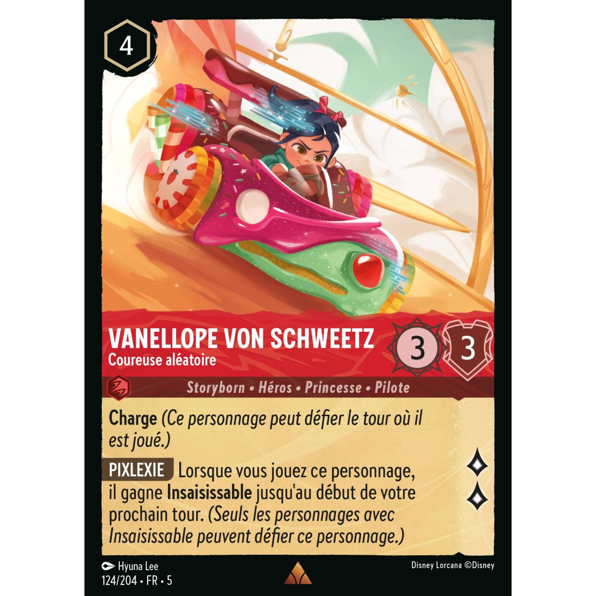 Item Vanellope von Schweetz - Coureuse aléatoire - 124/204 - SSK - Ciel Scintillant - Brillante - Premium - Français
