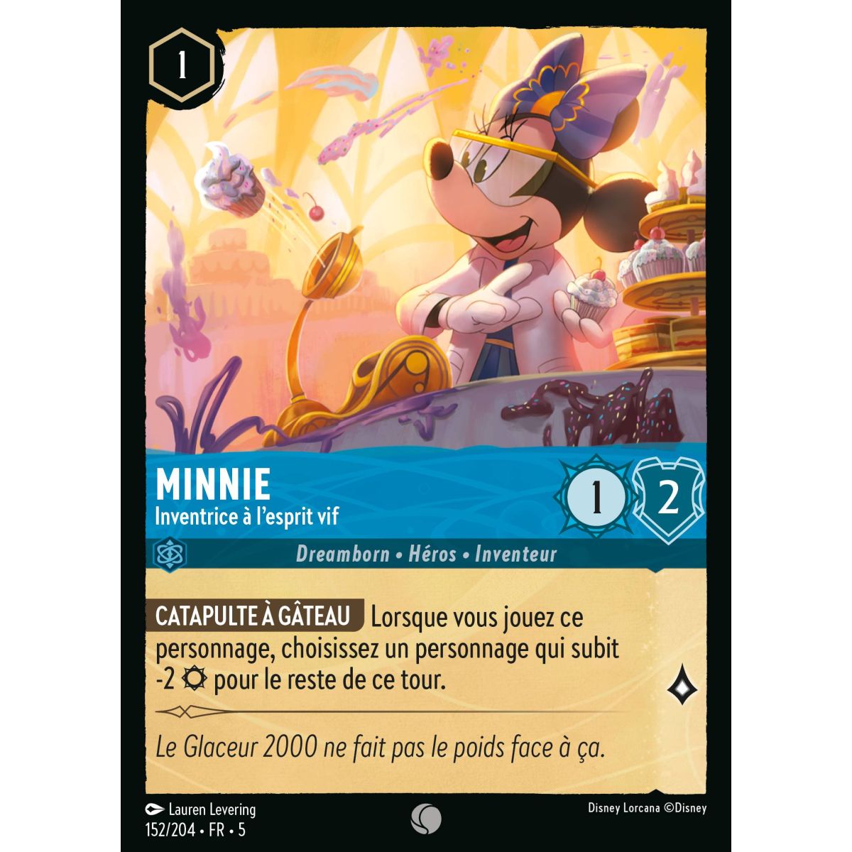 Item Minnie - Inventrice à l'esprit vif - 152/204 - SSK - Ciel Scintillant - Brillante - Premium - Français