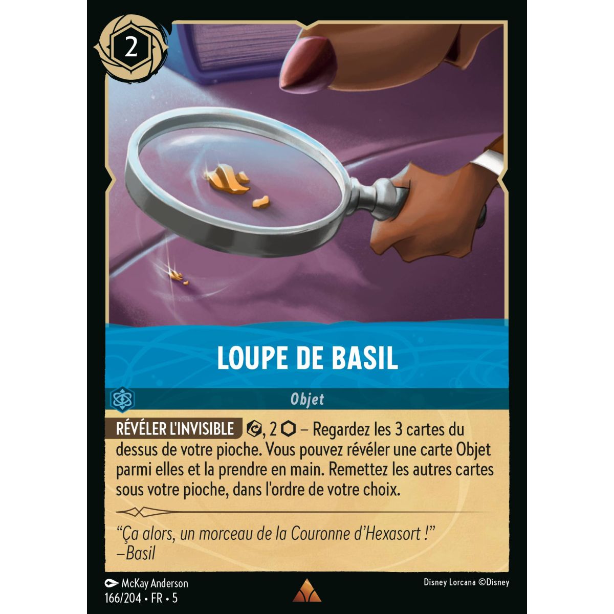 Item Loupe de Basil - 166/204 - SSK - Ciel Scintillant - Brillante - Premium - Français