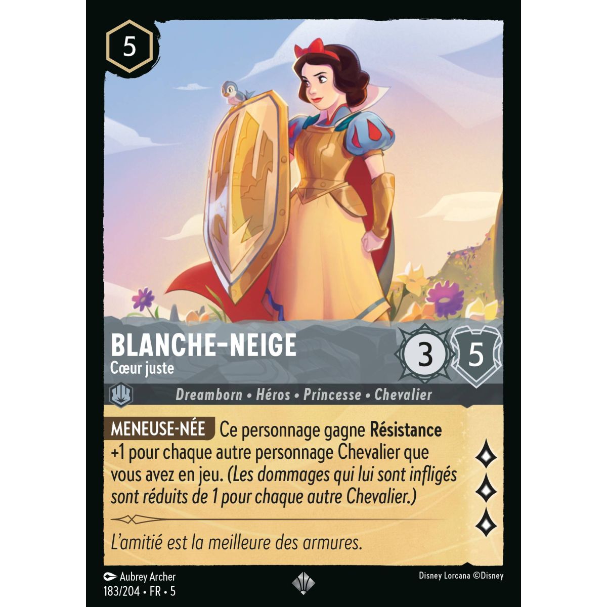 Item Blanche-Neige - Cœur juste - 183/204 - SSK - Ciel Scintillant - Brillante - Premium - Français