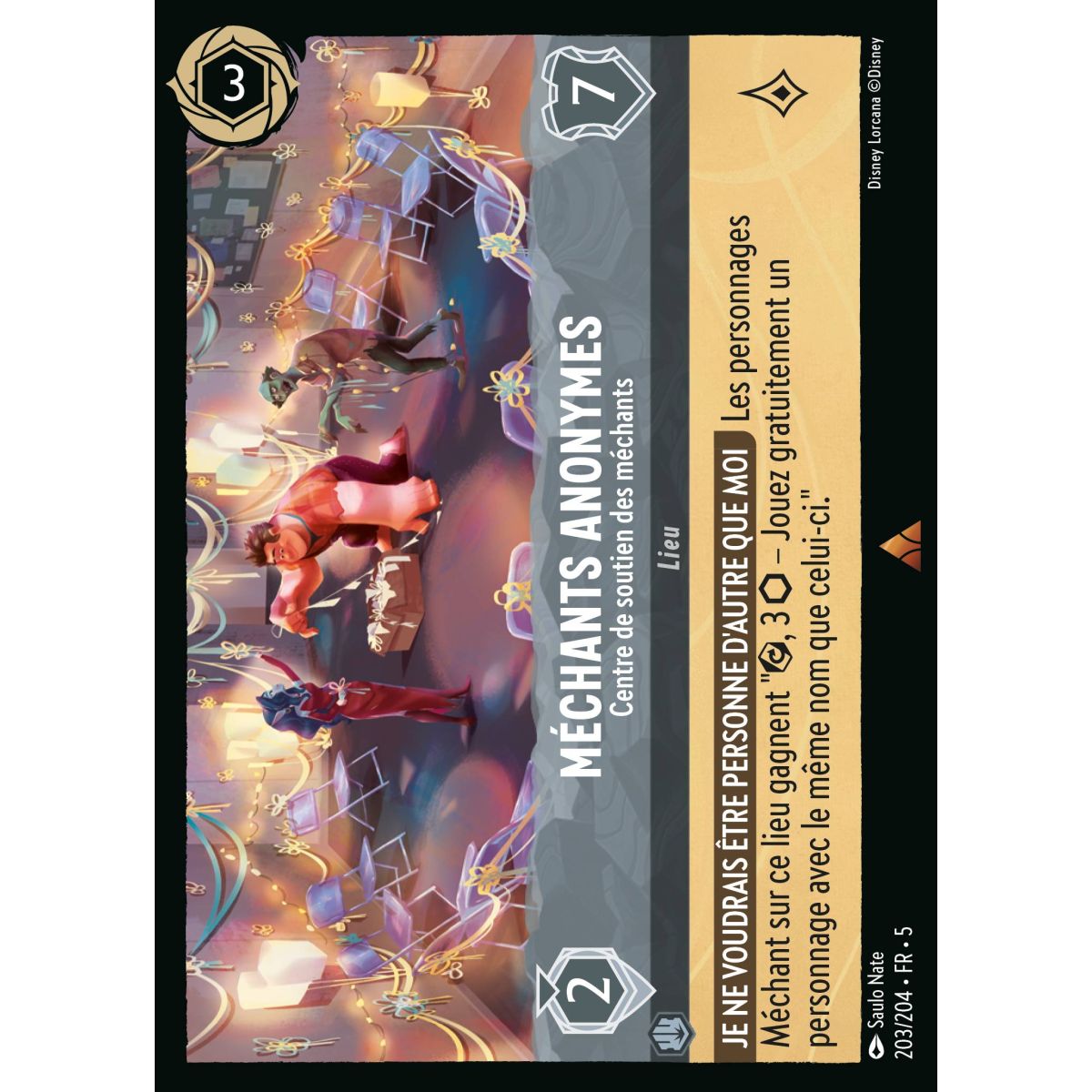 Item Méchants anonymes - Centre de soutien des méchants - 203/204 - SSK - Ciel Scintillant - Brillante - Premium - Français