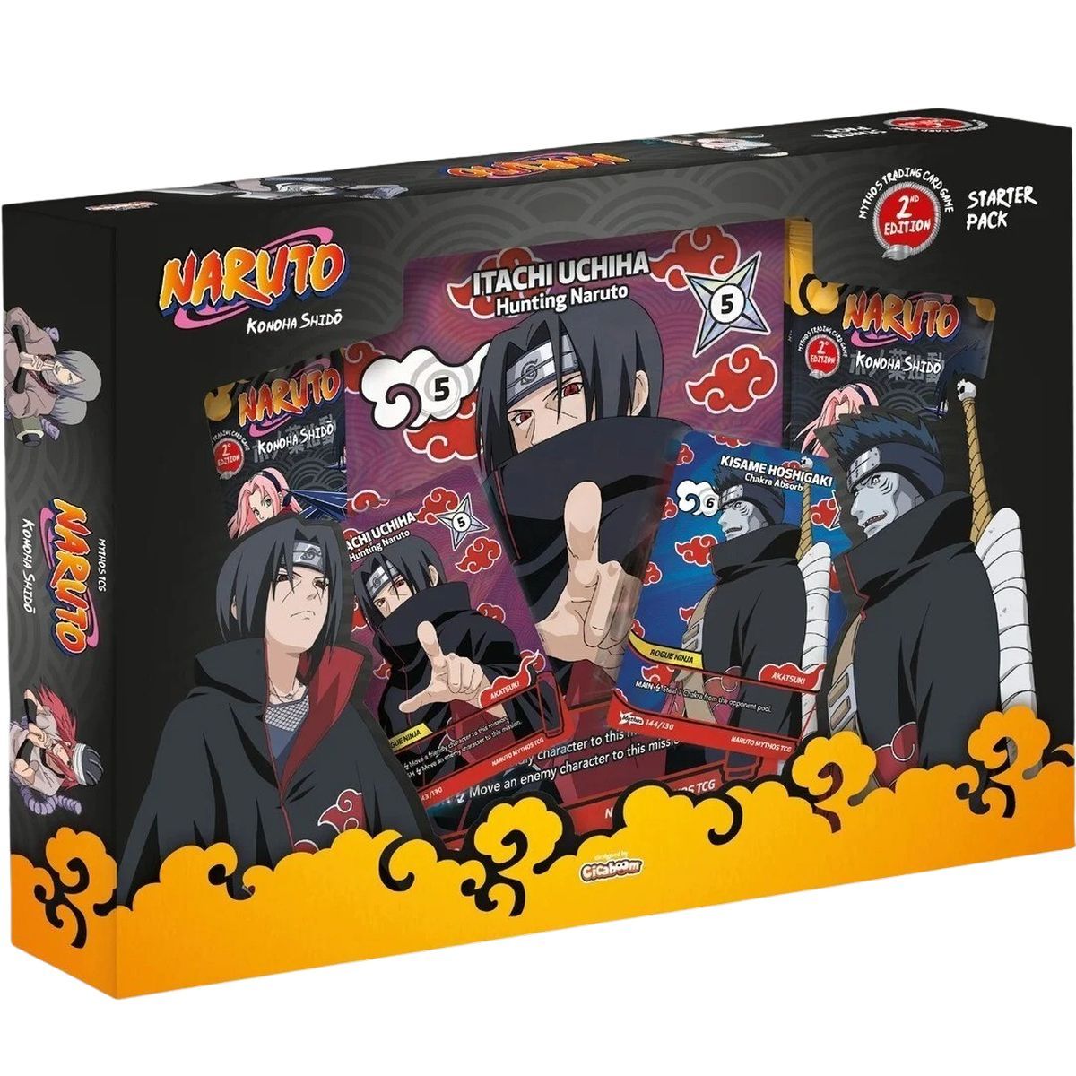 (ED2) Starter Pack Coffret - Konoha Shido : Itachi & Kisame - Naruto Mythos TCG - 2nd Edition - FR