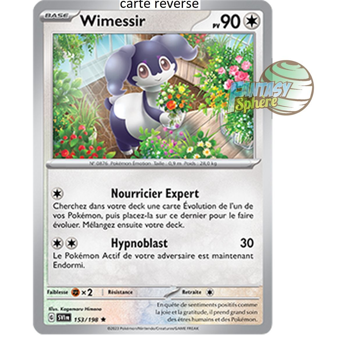 Wimessir - Reverse 153/198 - Ecarlate et Violet