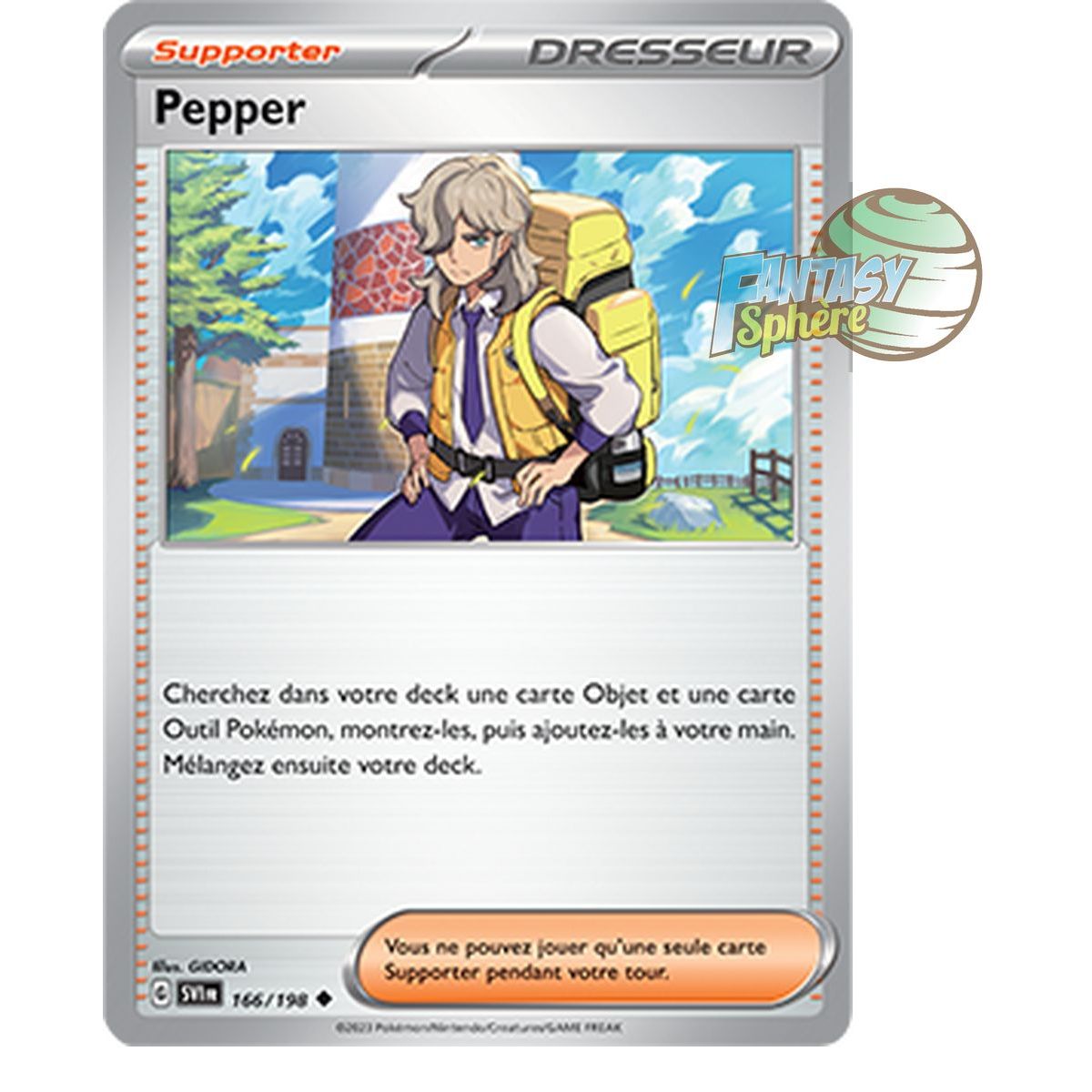 Item Pepper - Peu Commune 166/198 - Ecarlate et Violet