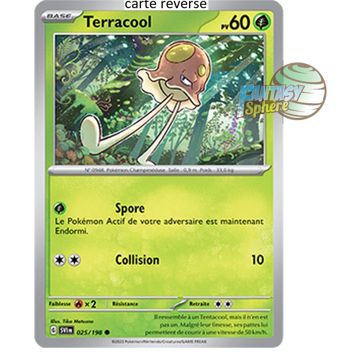 Item Terracool - Reverse 25/198 - Ecarlate et Violet