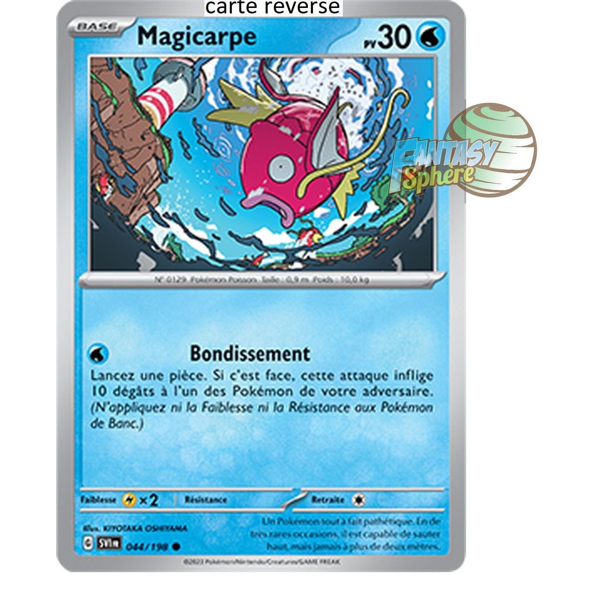 Magicarpe - Reverse 44/198 - Ecarlate et Violet