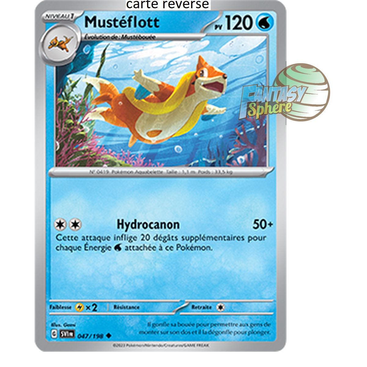 Item Mustéflott - Reverse 47/198 - Ecarlate et Violet
