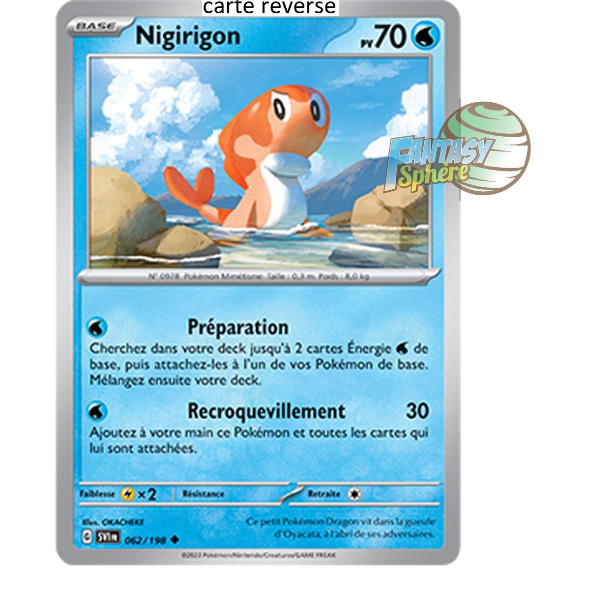 Nigirigon - Reverse 62/198 - Ecarlate et Violet