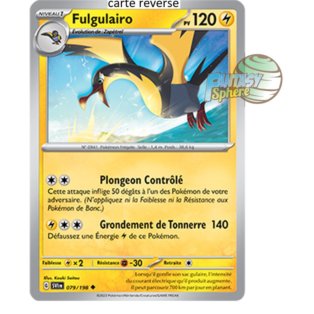 Item Fulgulairo - Reverse 79/198 - Ecarlate et Violet