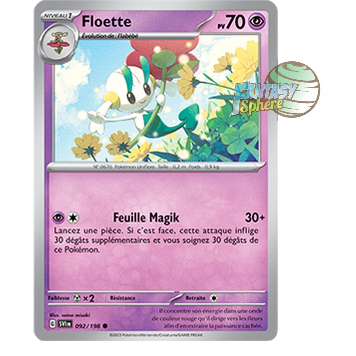 Item Floette - Commune 92/198 - Ecarlate et Violet