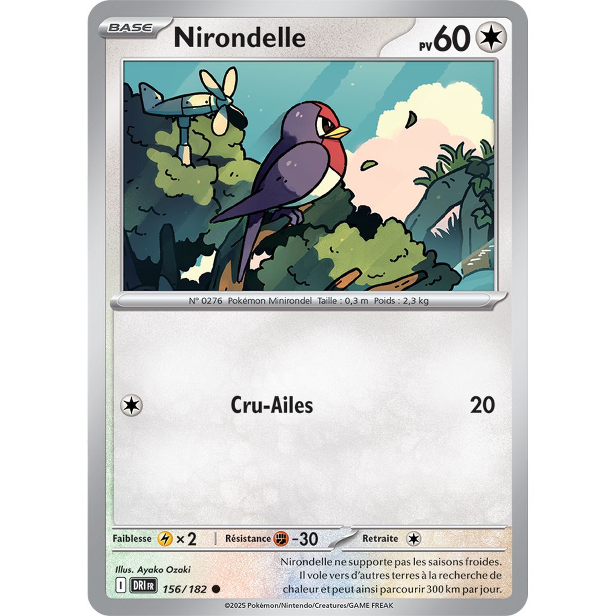 Nirondelle - Reverse 156/182 - Ecarlate et Violet 10 Rivalités Destinées