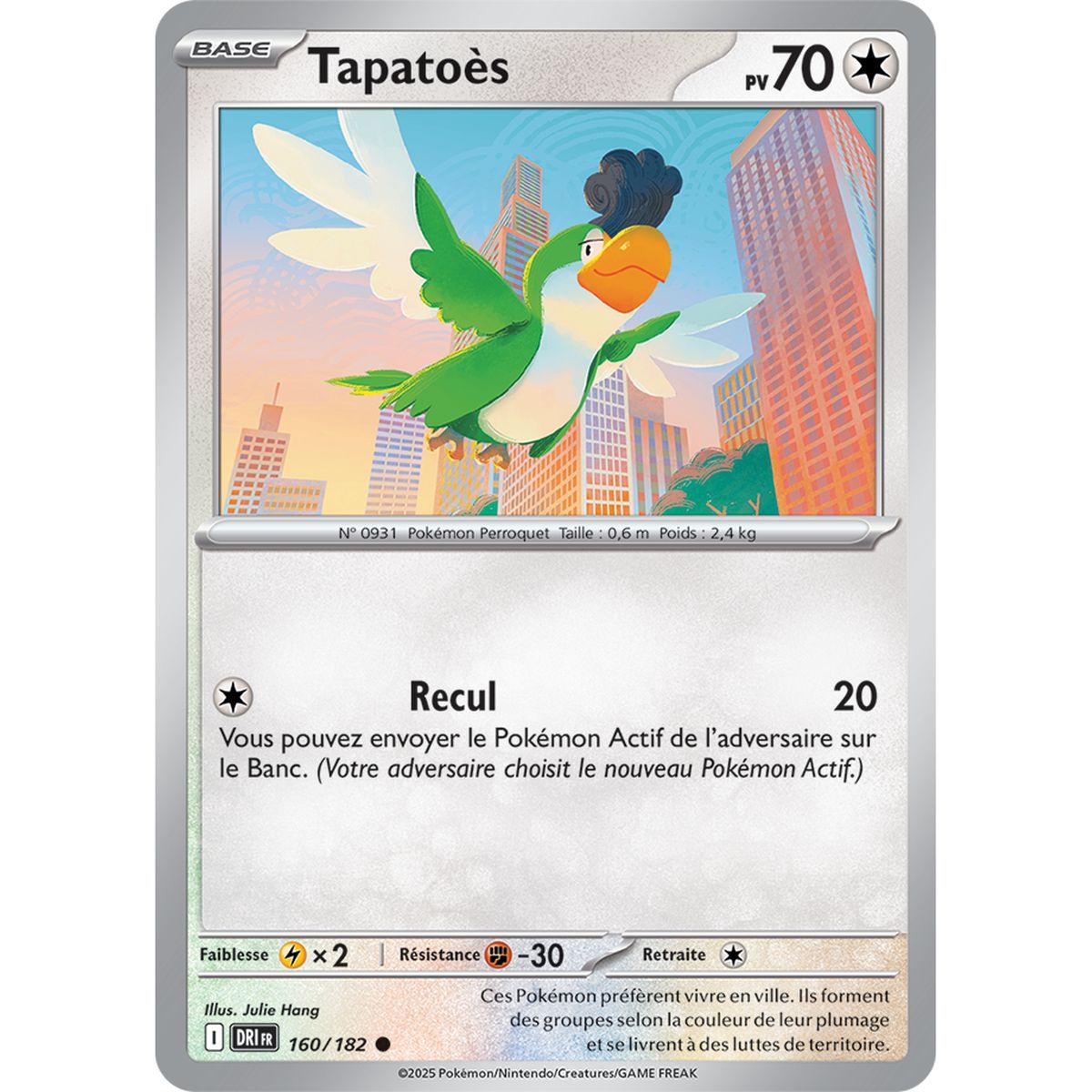 Tapatoès - Reverse 160/182 - Ecarlate et Violet 10 Rivalités Destinées