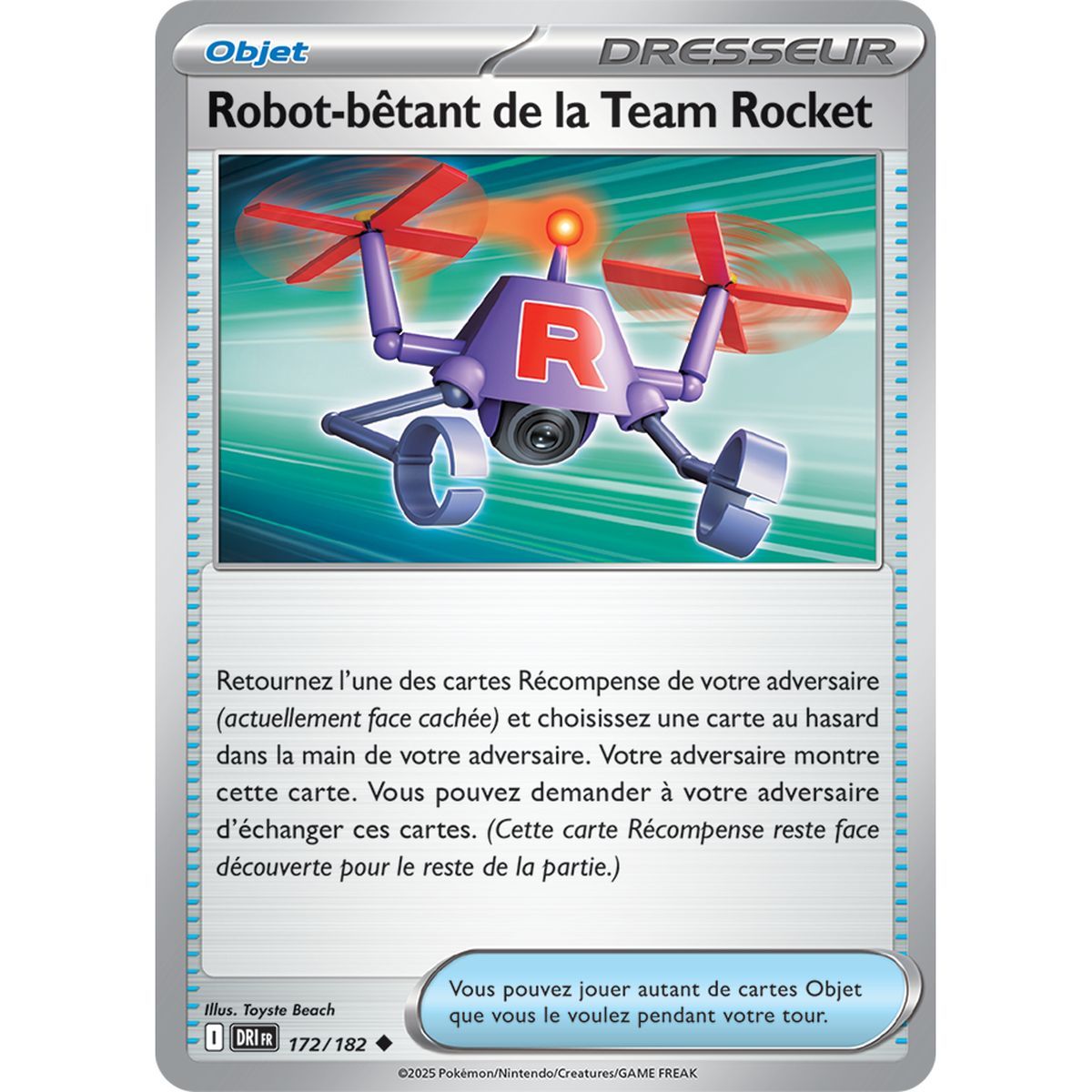 Robot-bêtant de la Team Rocket - Peu Commune 172/182 - Ecarlate et Violet 10 Rivalités Destinées
