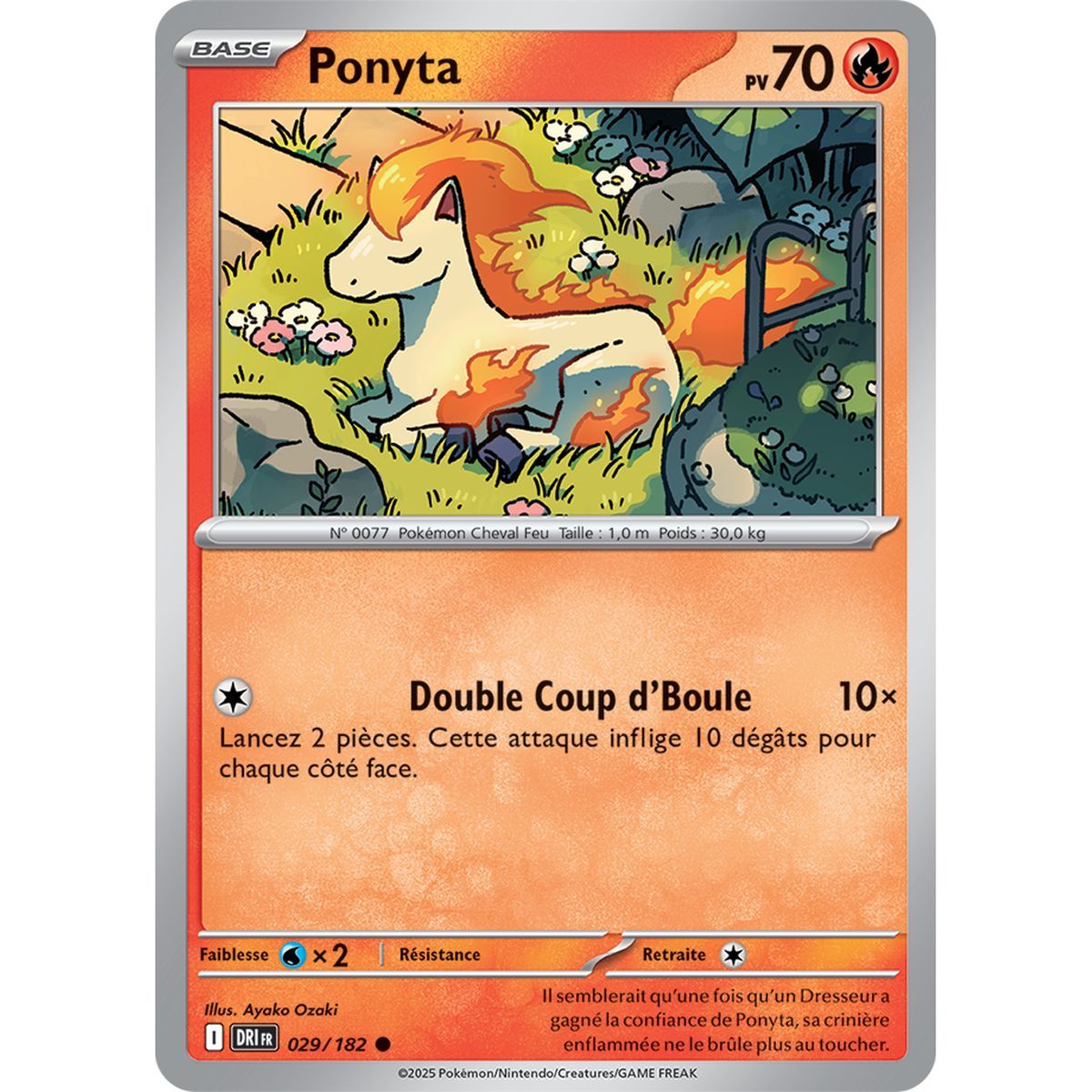Item Ponyta - Commune 29/182 - Ecarlate et Violet 10 Rivalités Destinées