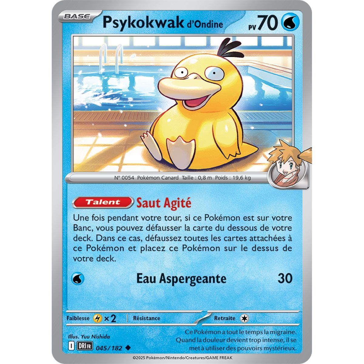 Item Psykokwak d’Ondine - Peu Commune 45/182 - Ecarlate et Violet 10 Rivalités Destinées