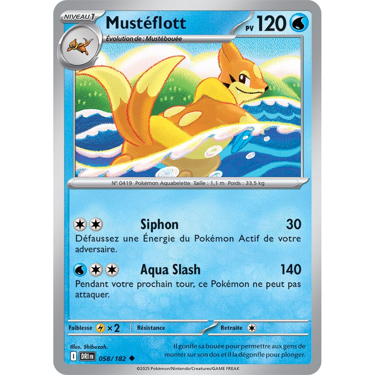 Item Mustéflott - Peu Commune 58/182 - Ecarlate et Violet 10 Rivalités Destinées