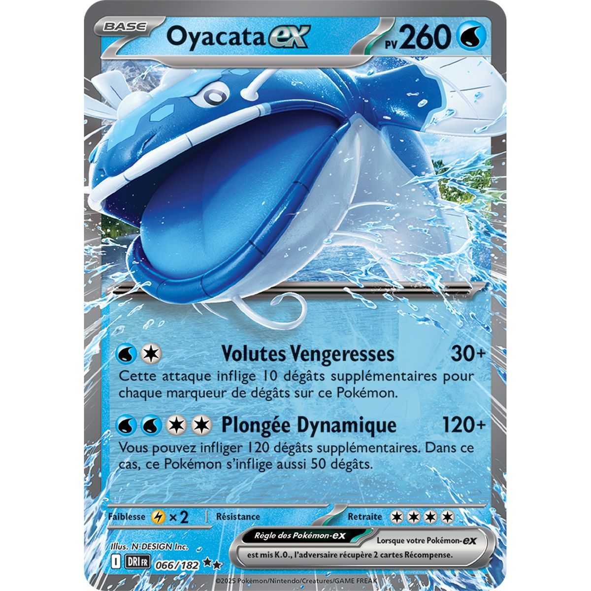 Oyacata-ex - Double Rare 66/182 - Ecarlate et Violet 10 Rivalités Destinées