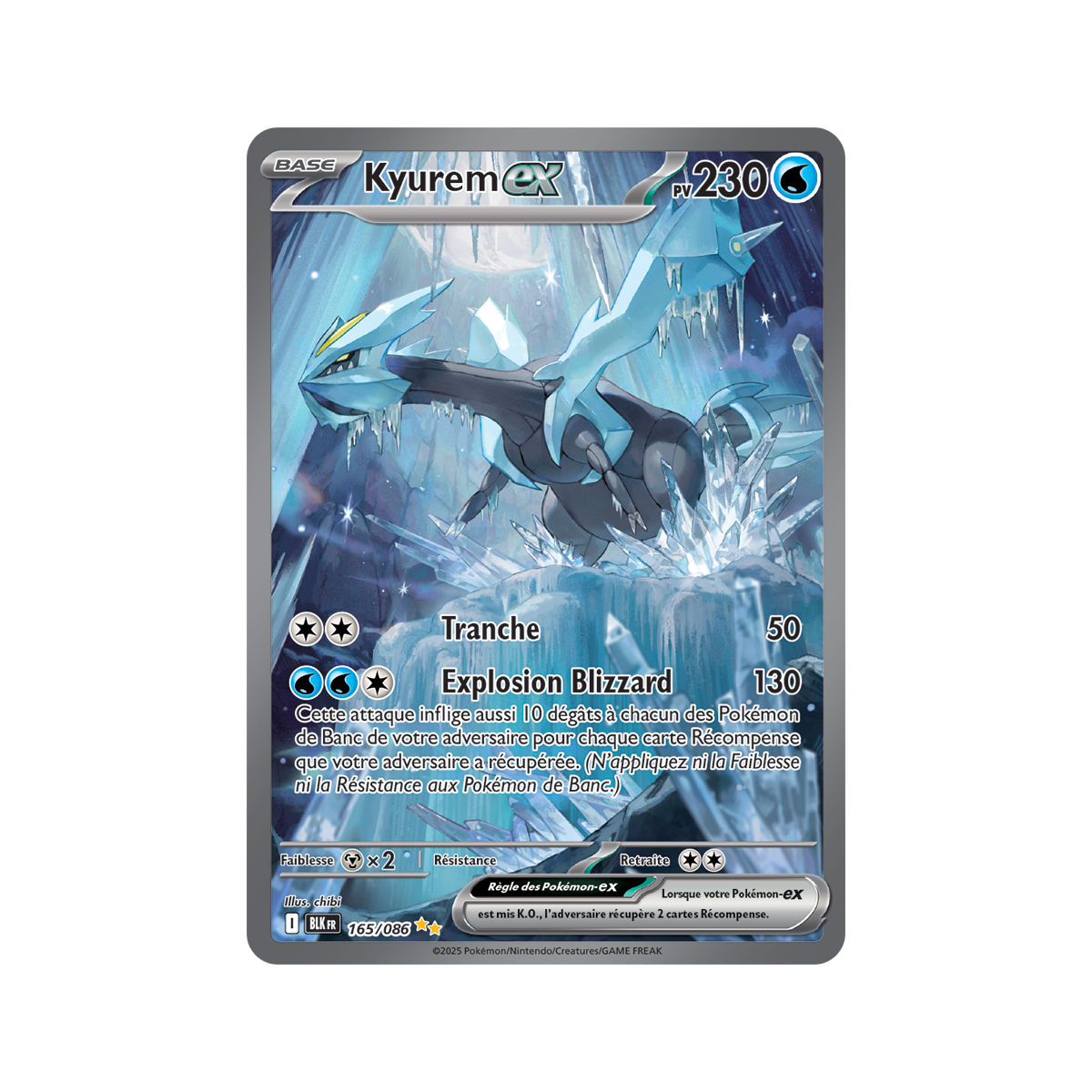 Item Kyurem-ex - Special Illustration Rare 165/86 - Ecarlate et Violet 10.5 Foudre Noire