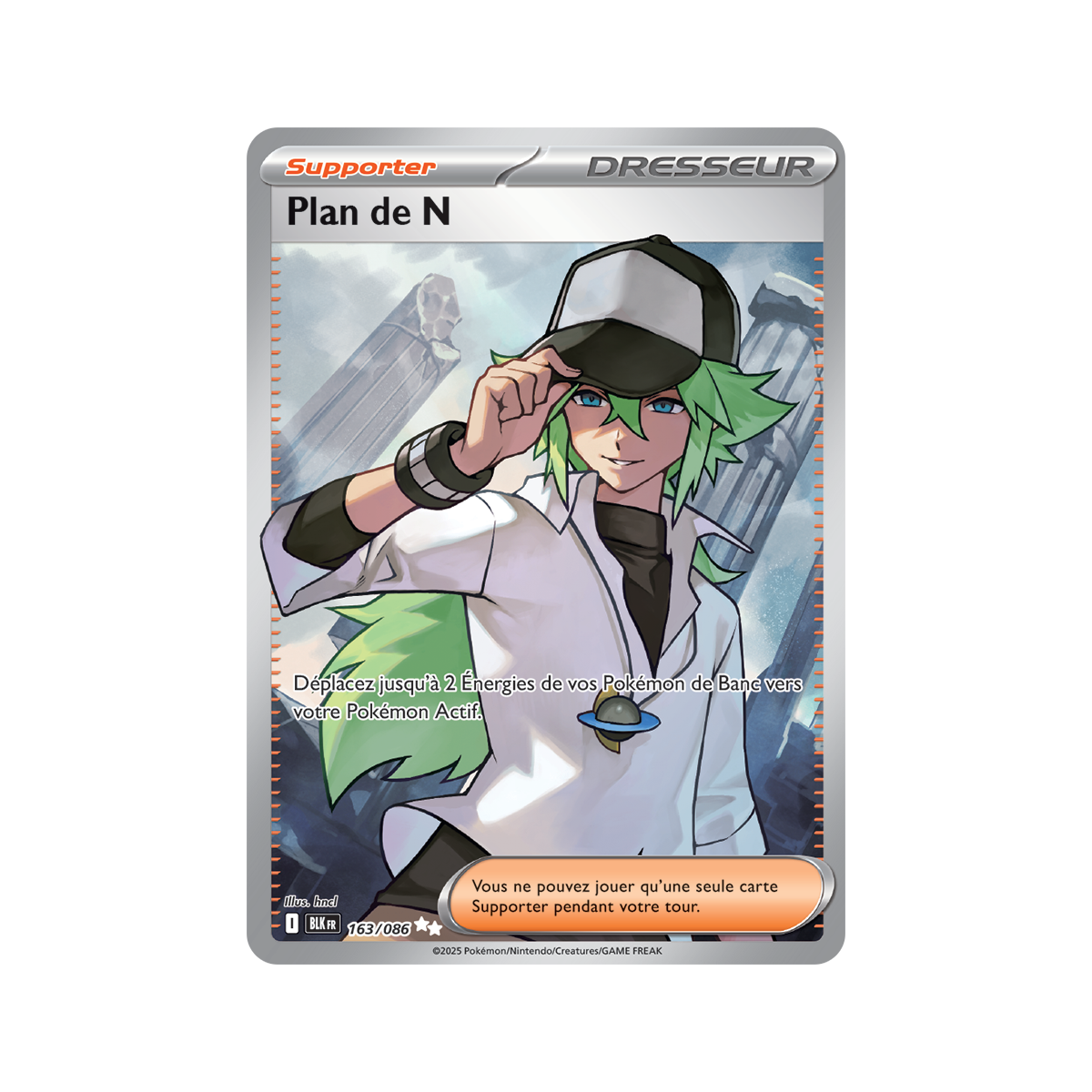 Item Plan de N - Ultra Rare 163/86 - Ecarlate et Violet 10.5 Foudre Noire