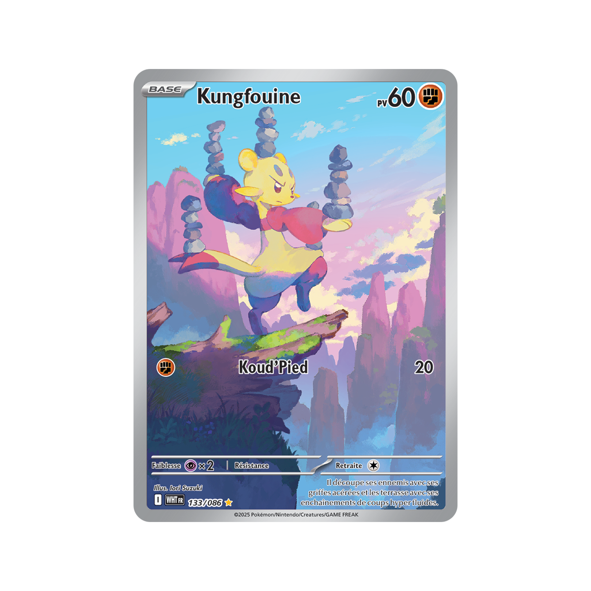 Item Kungfouine - Illustration Rare 133/86 - Ecarlate et Violet 10.5 Flamme Blanche