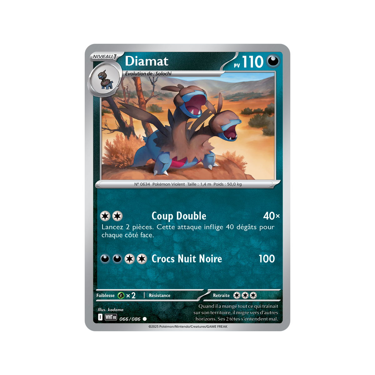 Item Diamat - Reverse Pokéball 66/86 - Ecarlate et Violet 10.5 Flamme Blanche