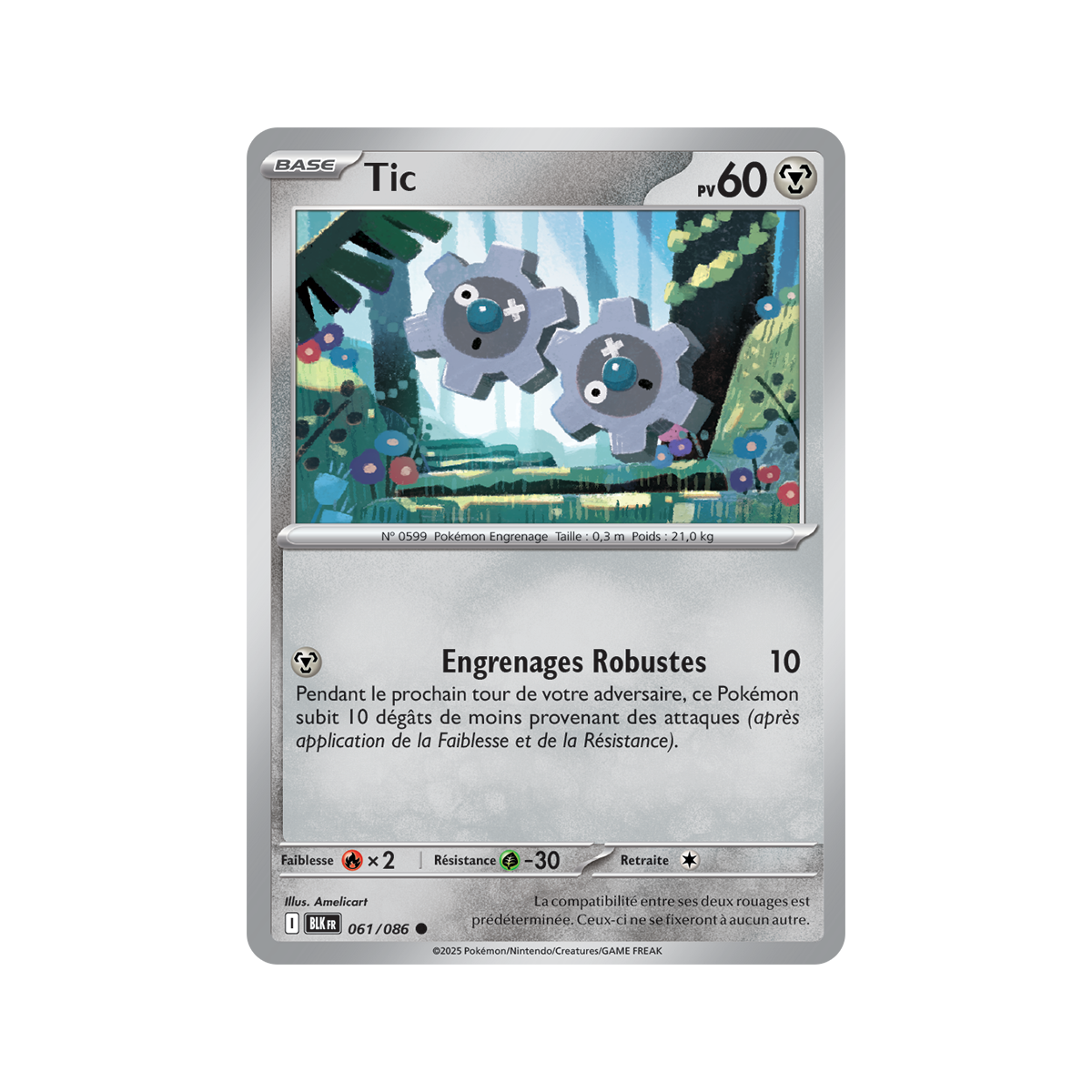 Item Tic - Reverse Pokéball 61/86 - Ecarlate et Violet 10.5 Foudre Noire