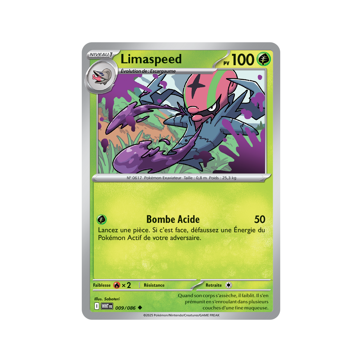 Item Limaspeed - Peu Commune 9/86 - Ecarlate et Violet 10.5 Flamme Blanche