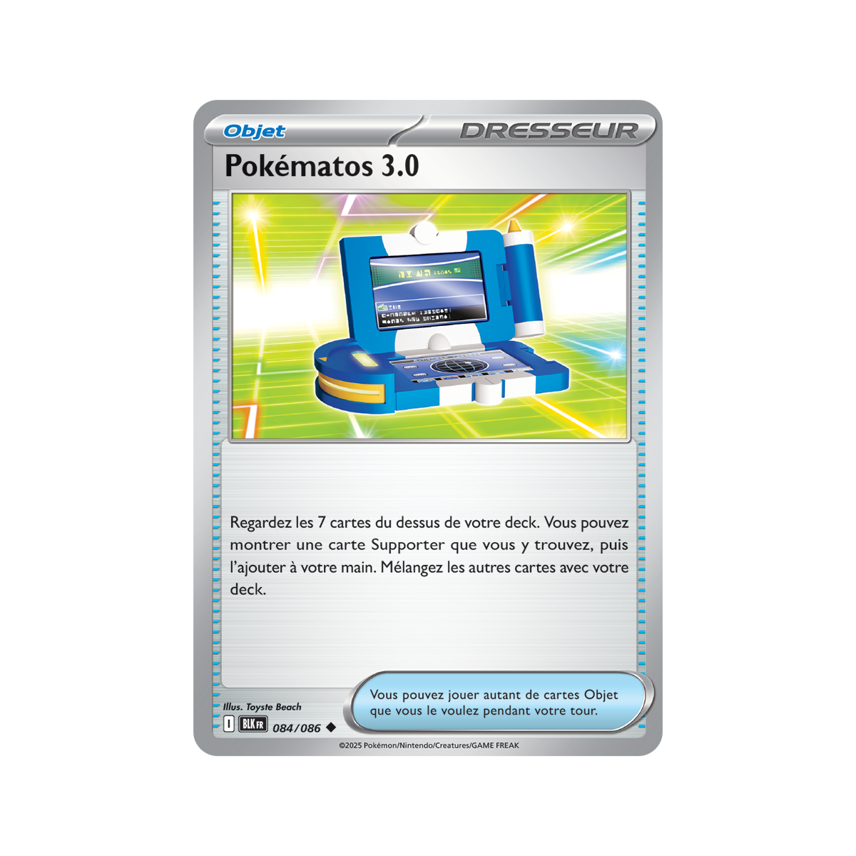 Pokématos 3.0 - Peu Commune 84/86 - Ecarlate et Violet 10.5 Foudre Noire