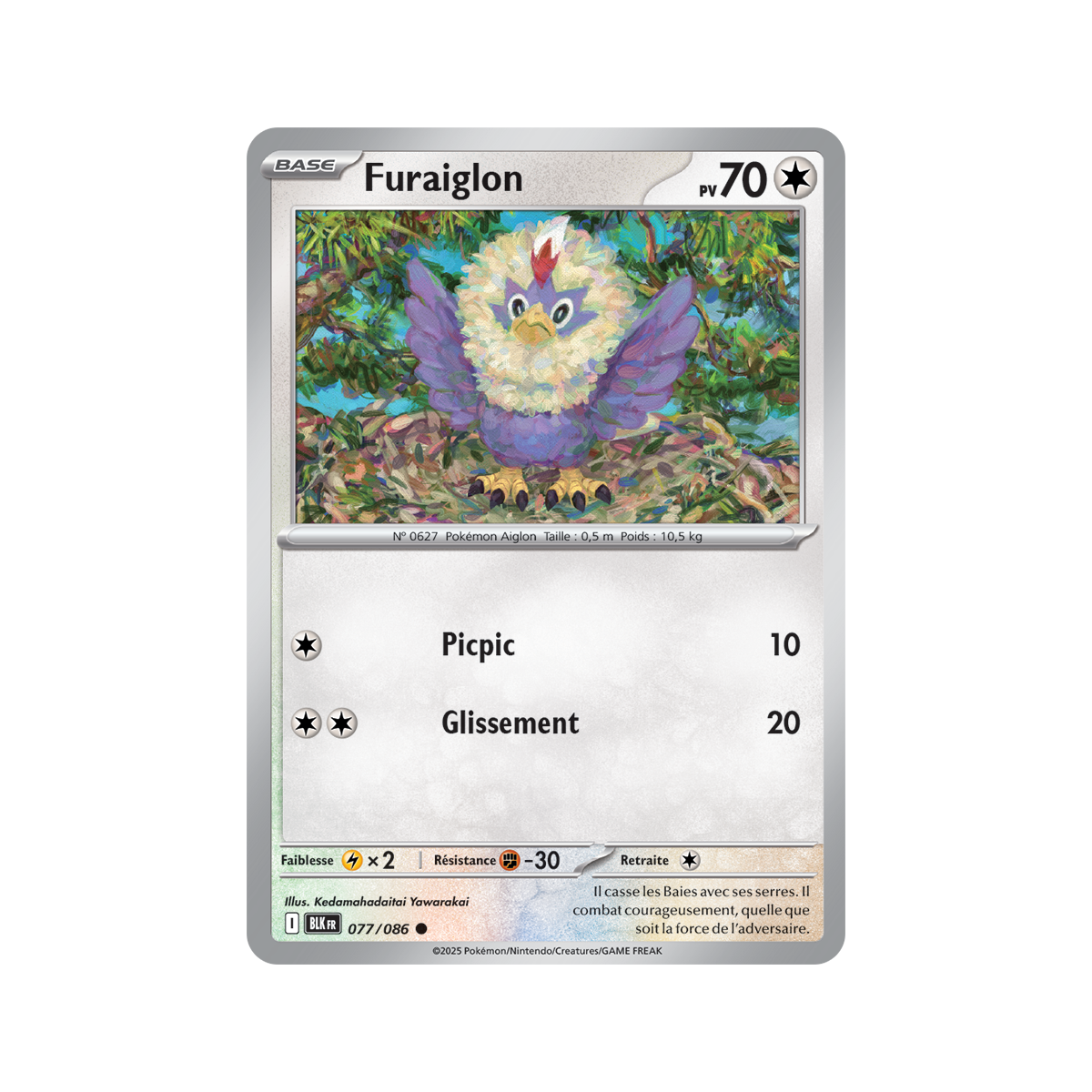 Furaiglon - Commune 77/86 - Ecarlate et Violet 10.5 Foudre Noire