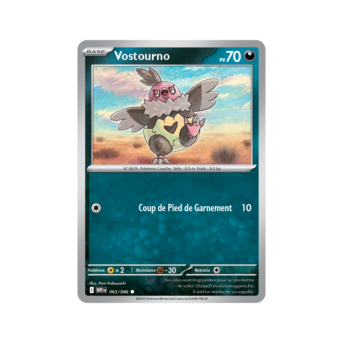 Item Vostourno - Reverse Pokéball 63/86 - Ecarlate et Violet 10.5 Flamme Blanche