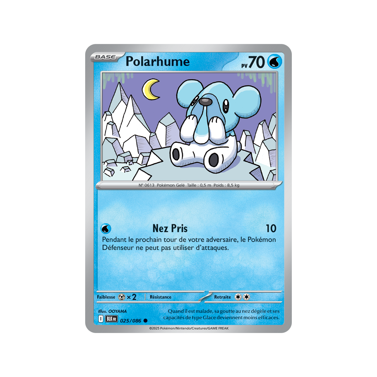 Item Polarhume - Reverse Pokéball 25/86 - Ecarlate et Violet 10.5 Foudre Noire