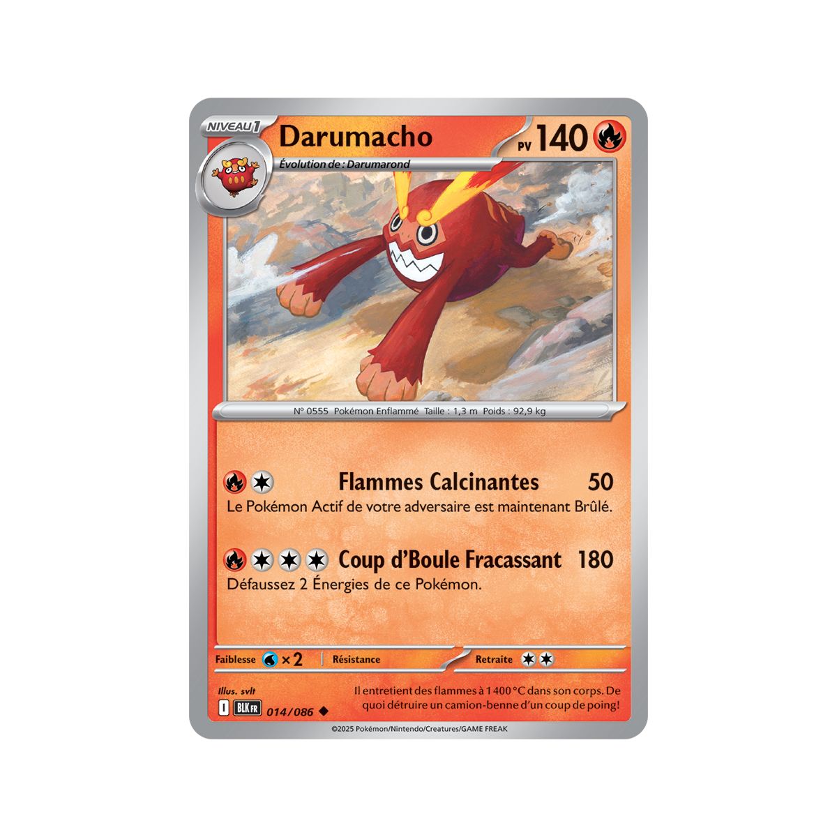 Item Darumacho - Reverse Pokéball 14/86 - Ecarlate et Violet 10.5 Foudre Noire