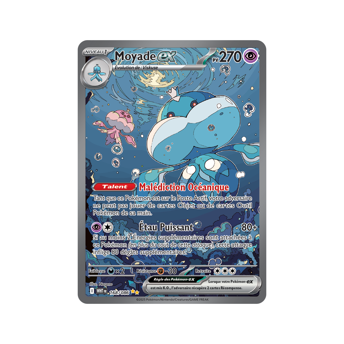 Item Moyade-ex - Special Illustration Rare 168/86 - Ecarlate et Violet 10.5 Flamme Blanche