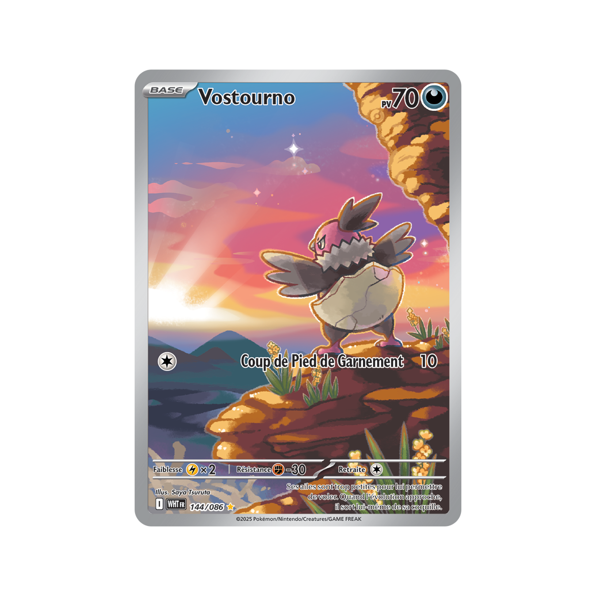 Item Vostourno - Illustration Rare 144/86 - Ecarlate et Violet 10.5 Flamme Blanche