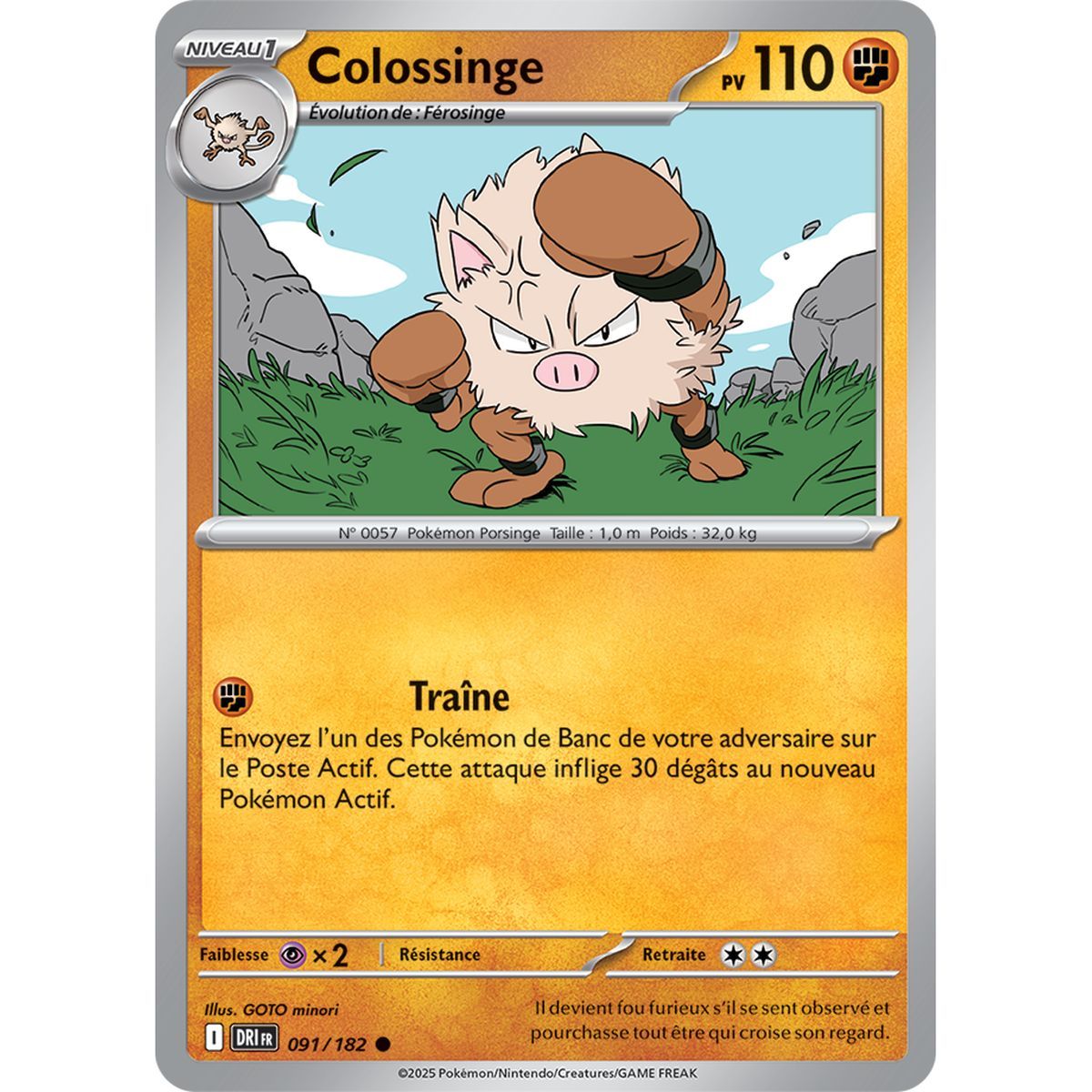 Item Colossinge - Commune 91/182 - Ecarlate et Violet 10 Rivalités Destinées