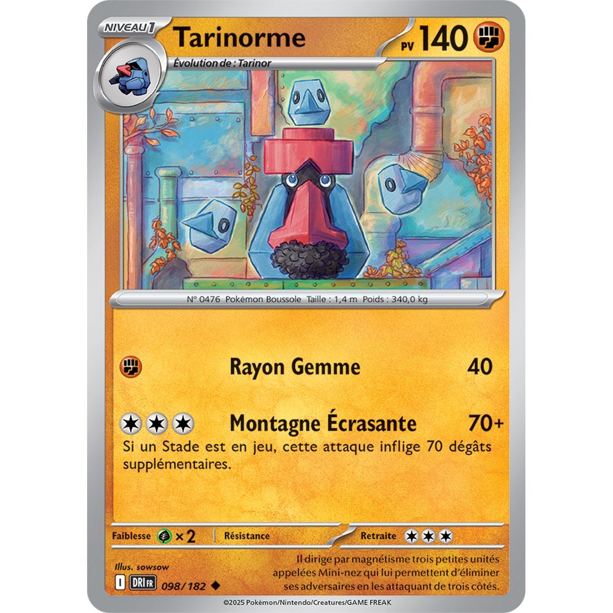 Item Tarinorme - Peu Commune 98/182 - Ecarlate et Violet 10 Rivalités Destinées
