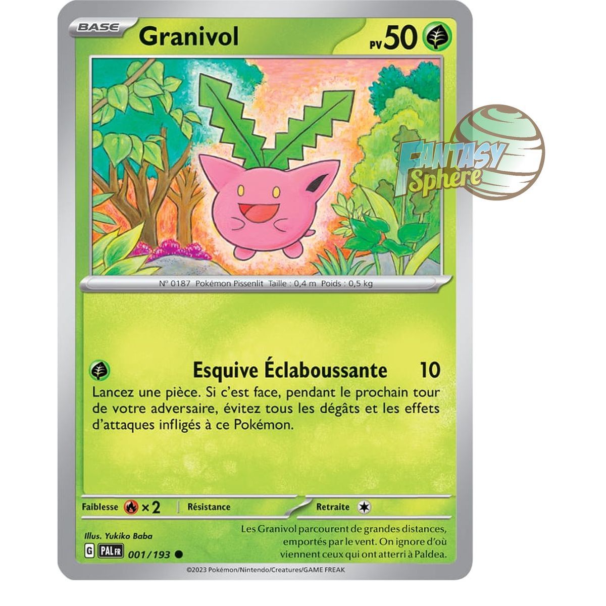 Item Granivol - Commune 1/193 - Ecarlate et Violet Evolution à Paldea