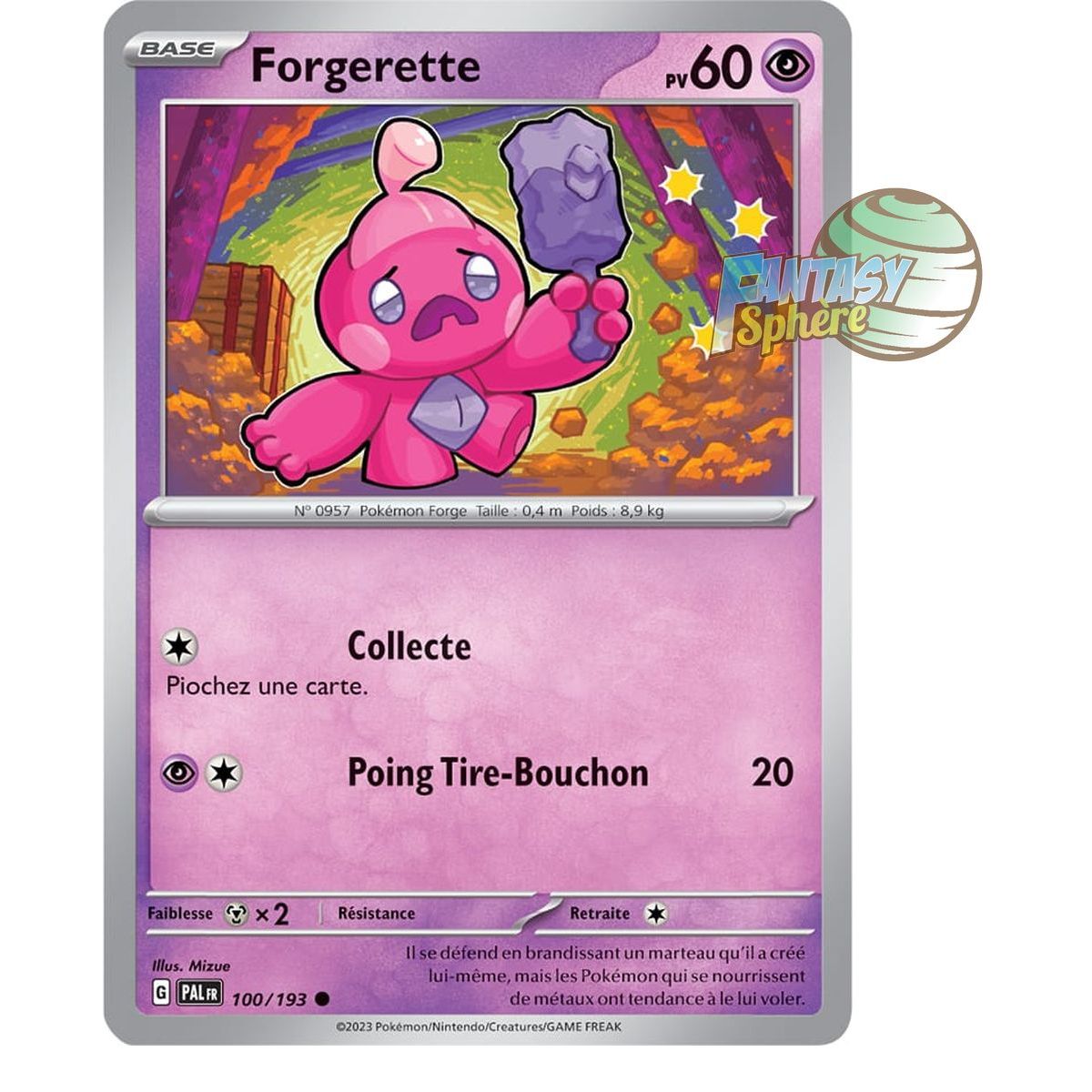 Item Forgerette - Commune 100/193 - Ecarlate et Violet Evolution à Paldea