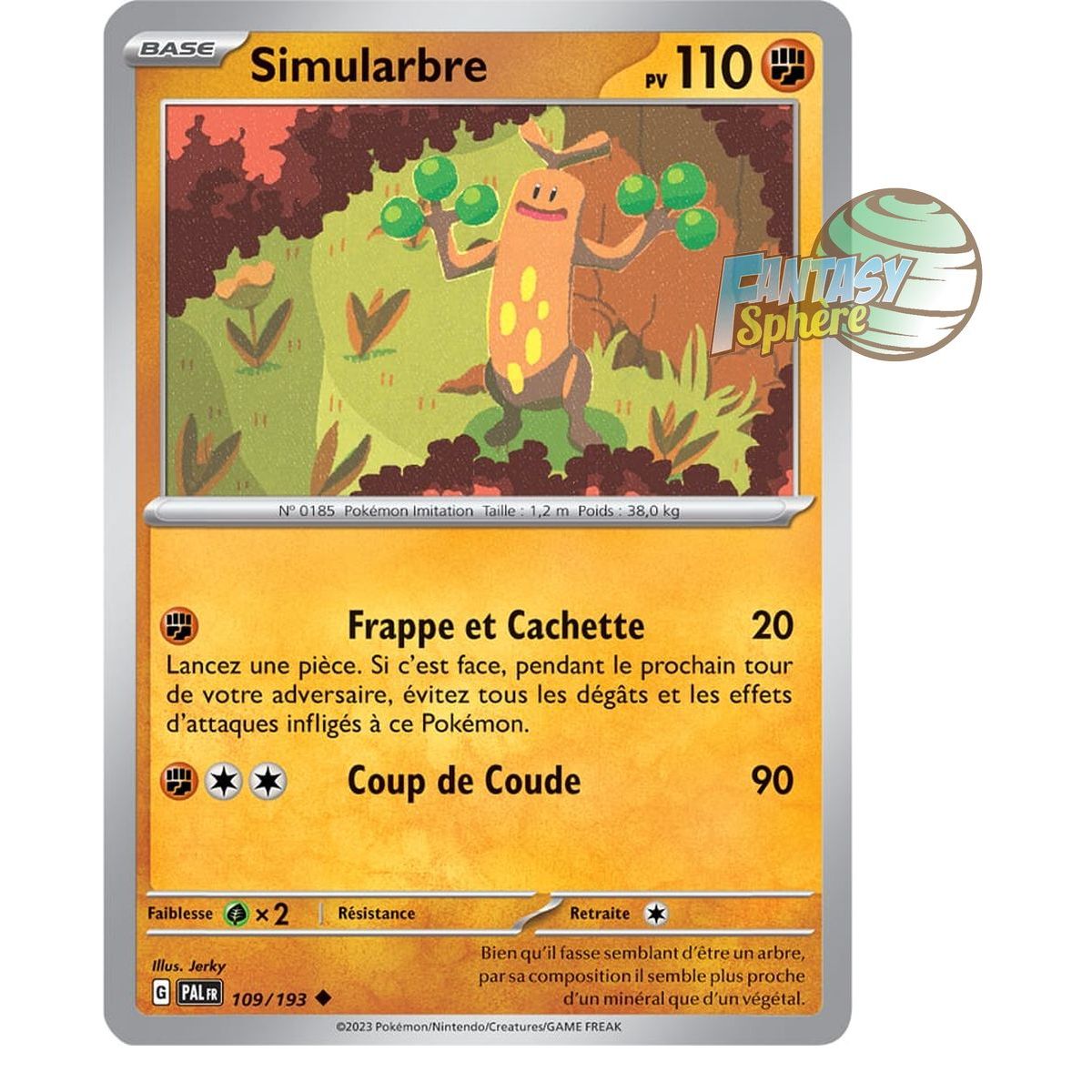 Item Simularbre - Peu Commune 109/193 - Ecarlate et Violet Evolution à Paldea