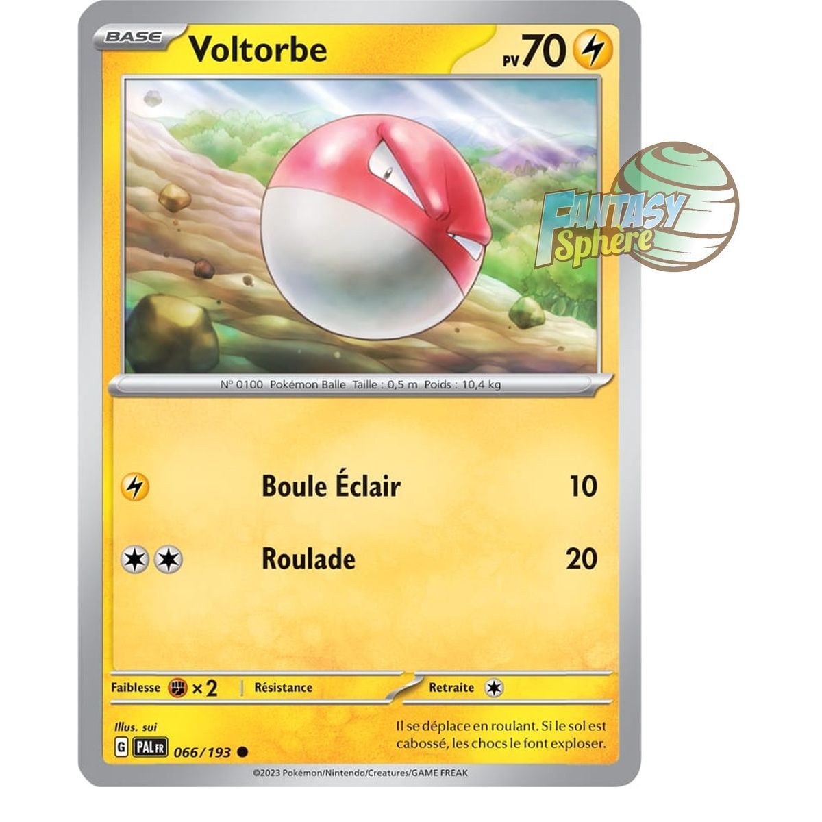 Item Voltorbe - Commune 66/193 - Ecarlate et Violet Evolution à Paldea