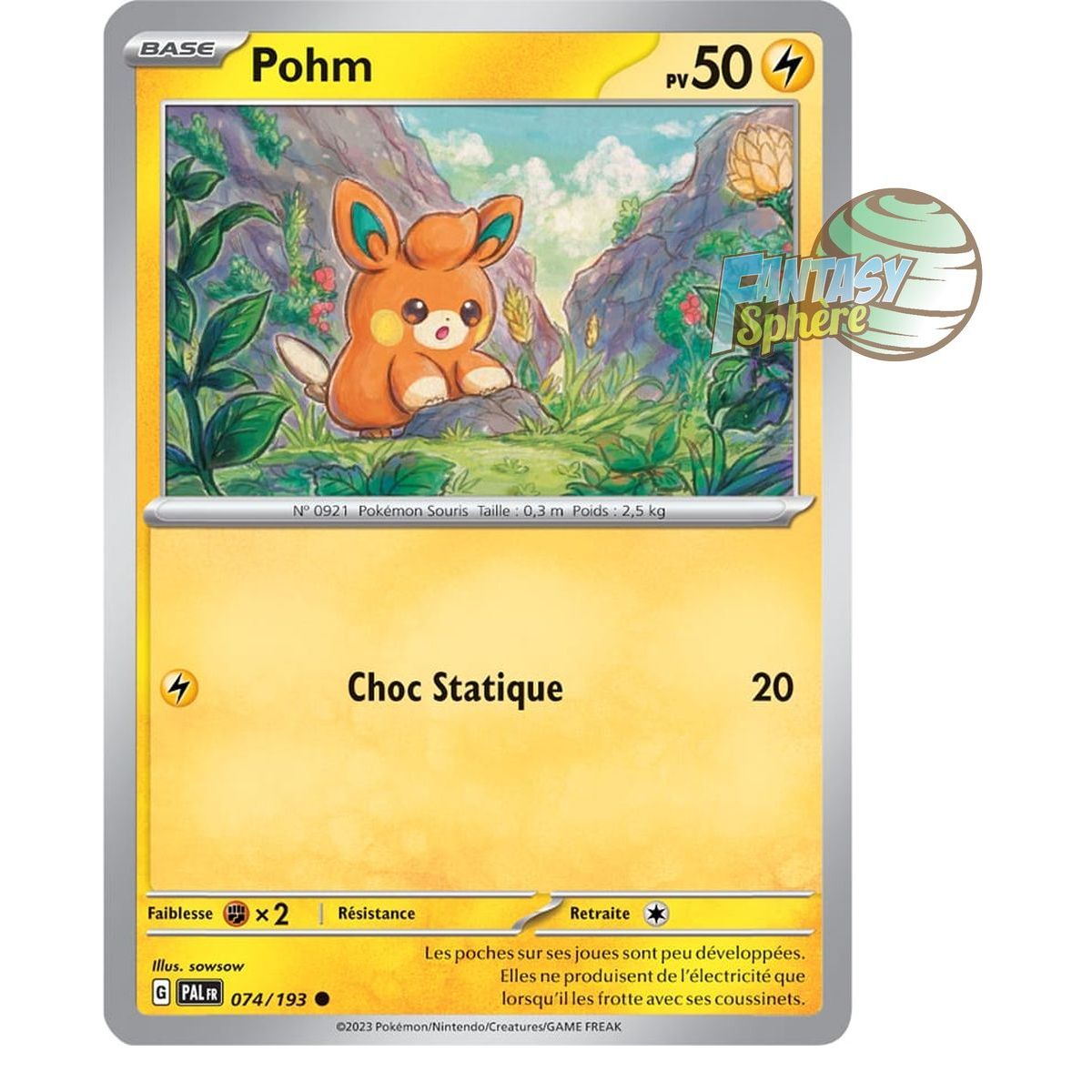 Item Pohm - Commune 74/193 - Ecarlate et Violet Evolution à Paldea